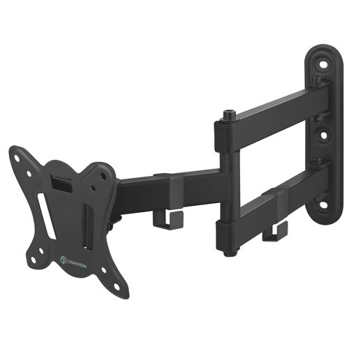 ONKRON Soporte TV de pared 43¨-85¨ fijo de hasta 68,2 kg , negro