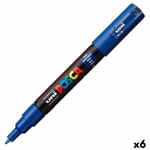 Estuche redondo Posca azul - Abacus Online