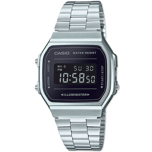 Reloj Casio Mujer Plata con Cronómetro y Alarma – Shopavia