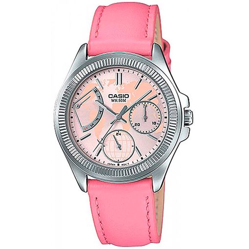 verano Armada si Reloj De Pulsera Casio Ltp-2089 Analógico Para Mujer Color Rosa Correa Piel  De Vaca con Ofertas en Carrefour | Ofertas Carrefour Online