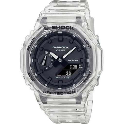 Reloj G-shock Casio - Multifunción - Blanco Transparente con Ofertas en Carrefour | Ofertas Carrefour Online