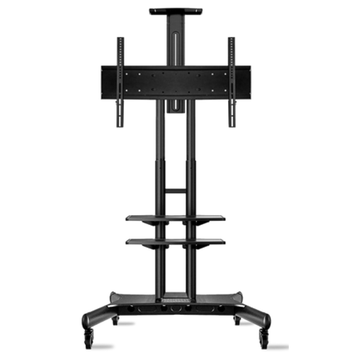 Holmios Soporte Tv De Pie Con Ruedas 37-90 Pulgadas, Bandeja, Compatibilidad Universal, Negro, Máx. 50 Kg, Vesa Máx 800x200 con  Ofertas en Carrefour