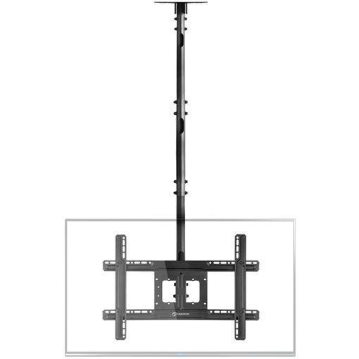 ONKRON Soporte TV de pared 43¨-85¨ fijo de hasta 68,2 kg , negro