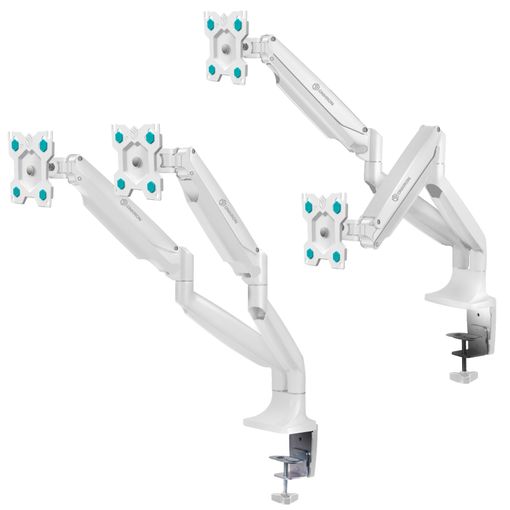 ONKRON Soporte para monitor de 13 a 32 pulgadas de hasta 9 kg, blanc