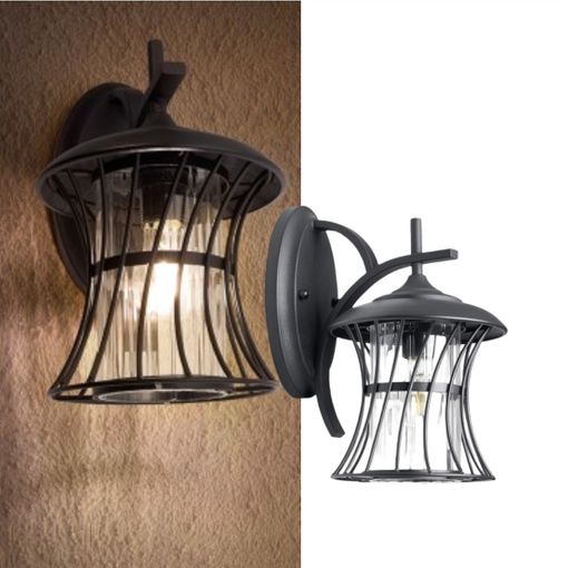 Feron Aplique Led De Pared | Casquillo E27 | Lámpara Artesanal Estilo Español | Iluminación De Exteriores