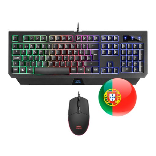 Mars Gaming Mcprgb2fr, Combo Teclado, Ratón, Alfombrilla Xxl Y Cascos,  Idioma Francés con Ofertas en Carrefour