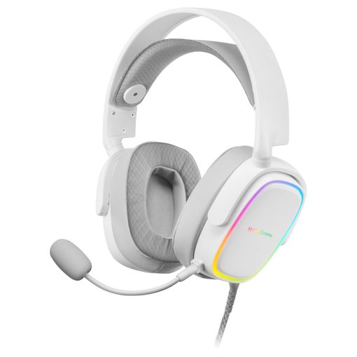 Mars Gaming Mhax Blanco Auriculares Gaming Rgb Multiplataforma