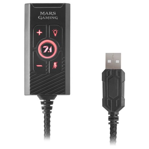 Tarjeta De Sonido Externa USB Audio 7.1 Para Pc / Ps4 / Mac