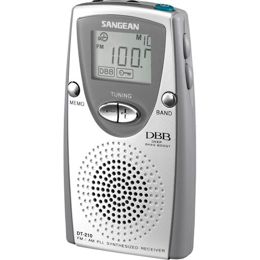 Sangean Dt 250 - Radio Transistor Digital Bolsillo Portátil Con Altavoz  Incorporado, Sintonizador Pll (am - Fm) Memoria, Auriculares con Ofertas en  Carrefour