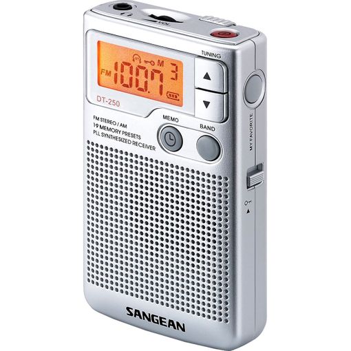 Sangean Dt 250 - Radio Transistor Digital Bolsillo Portátil Con Altavoz  Incorporado, Sintonizador Pll (am - Fm) Memoria, Auriculares con Ofertas en  Carrefour