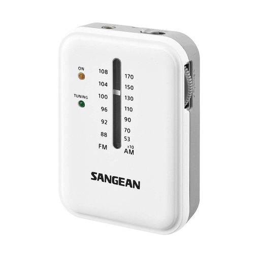 RADIO SANGEAN SR-35 BLANCO / DE BOLSILLO FM/AM/ALTAVOZ INTEGRADO