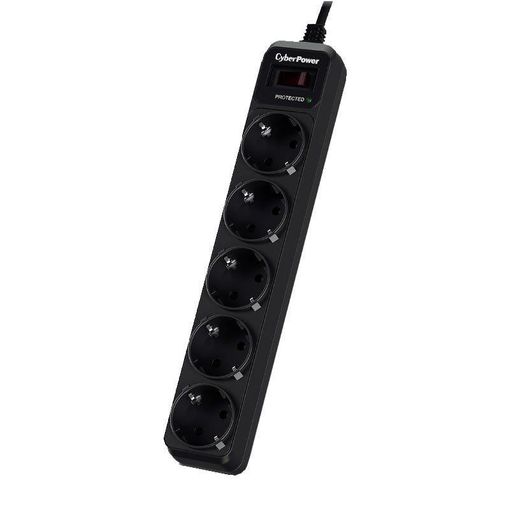 Regleta Con Interruptor Cyberpower B0520sc0-de/ 5 Tomas De Corriente/ Negra  con Ofertas en Carrefour