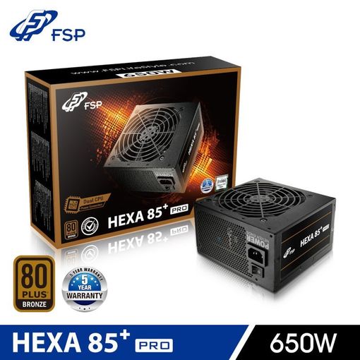 FSP HEXA 85+ PRO 450W Alimentation PC 450 W 80PLUS® Bronze