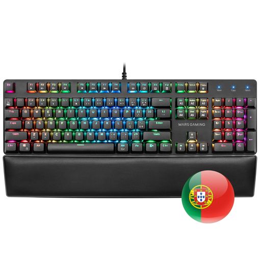 Mars Gaming Mk5bpt, Teclado Mecánico Rgb, Switch Outemu Sq Azul, Idioma  Portugués con Ofertas en Carrefour