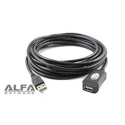 Equip Cable USB 2.0 AM/AH Alargador Macho/Hembra 5m Negro