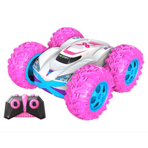 Coche Teledirigido De Acrobacias Rc 360 Cross Ii Rosa Exost con Ofertas en  Carrefour