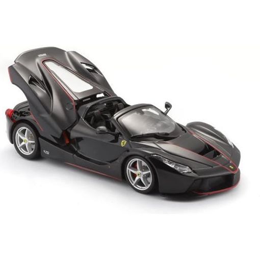 Coche Burago Ferrari En Metal Negro Aperta A Escala 1/24 con Ofertas en  Carrefour