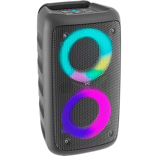 Altavoz Idance B2x Con Luces Led 100w Negro 29x16x15 Cm