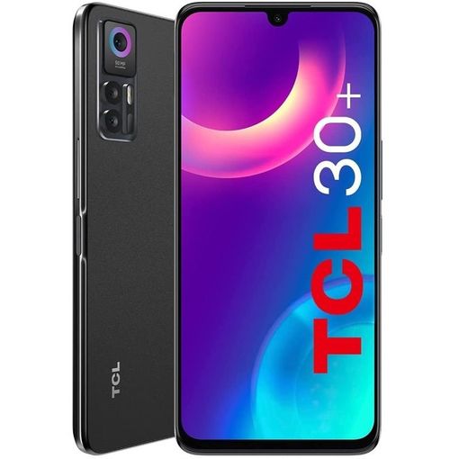 Telefono Tcl 30+ Techno Black 6.7"/oc2.3/4gb/128gb con en Carrefour Ofertas Carrefour Online