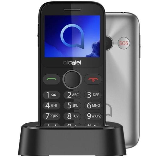 Teléfono Móvil Alcatel 2020x Para Personas Mayores Plata Metal con Ofertas  en Carrefour