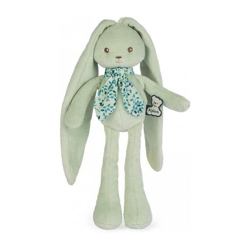 Doudou para bebe de algodón orgánico conejo azul + 0 meses - Kaloo