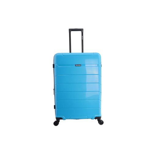 Maleta Mediana Extensible TSA 68 cm 4 Ruedas San Marino Rosa-Plata