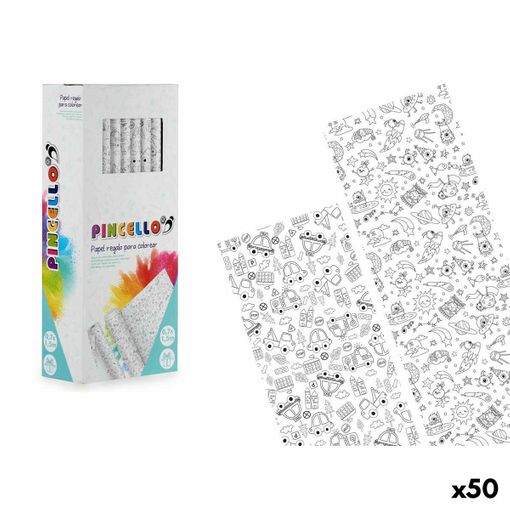 1x Rollo De Papel De Regalo Navidad I 62cmx90m con Ofertas en