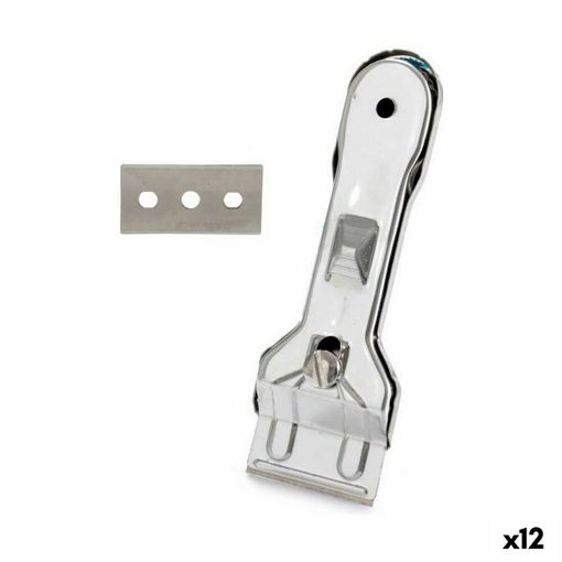 Rasqueta Para Vitrocerámica Plateado Metal 13,5 X 4,5 X 1 Cm (12 Unidades)  con Ofertas en Carrefour