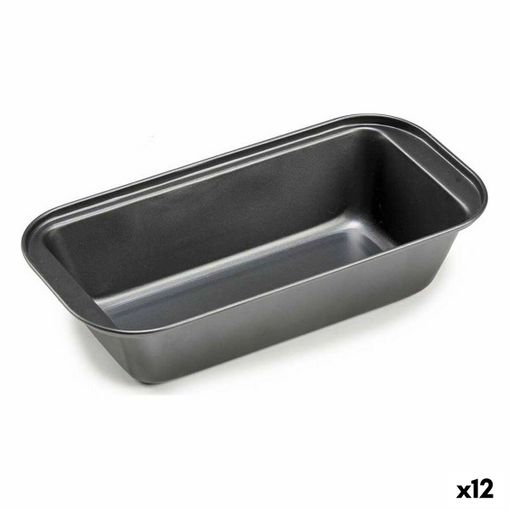 Molde Para Horno Metal Gris Oscuro Acero Al Carbono (12 Unidades) con  Ofertas en Carrefour