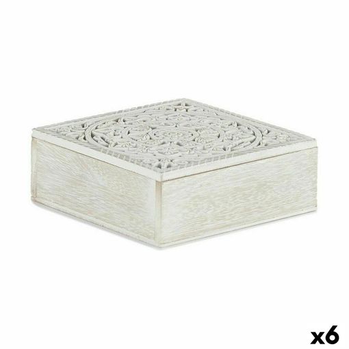 Caja Decorativa De Madera 39 X 25,5 X 18 Cm Acabado Natural - Madelea con  Ofertas en Carrefour