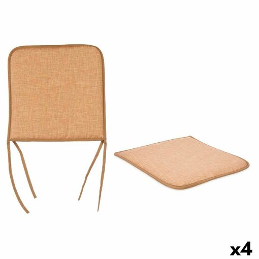 Cojín Silla Redondo Beige De Algodón Y Poliéster De Ø 39x3cm con Ofertas en  Carrefour