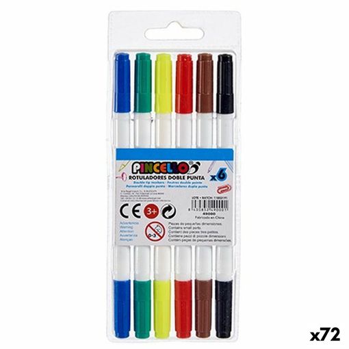 Set De Rotuladores Doble Punta Multicolor (72 Unidades) con Ofertas en  Carrefour