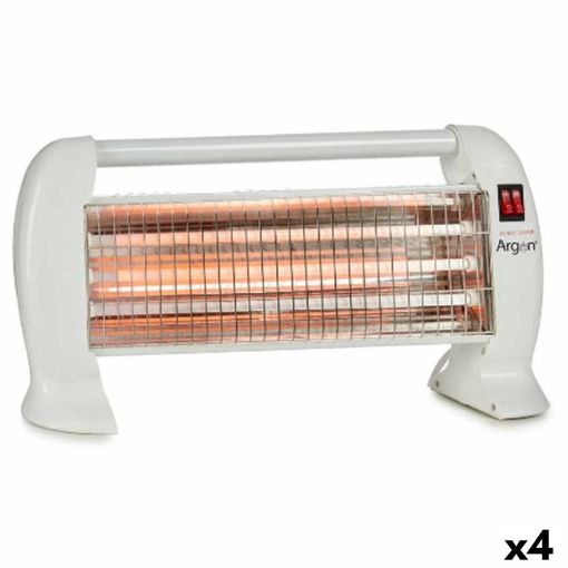 Estufa De Cuarzo Blanco 1200 W (4 Unidades) con Ofertas en Carrefour