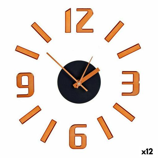 Reloj De Pared Adhesivo Plateado Abs Eva Ø 35 Cm (6 Unidades) con Ofertas  en Carrefour