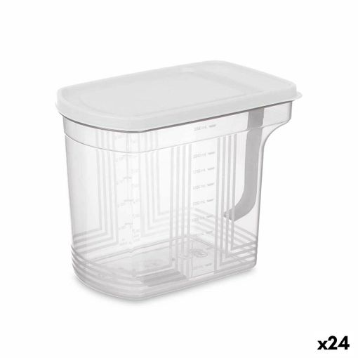 Organizador Para Nevera Gris Transparente Plástico 2,5 L 20,5 X 17 X 13 Cm  (24 Unidades) con Ofertas en Carrefour