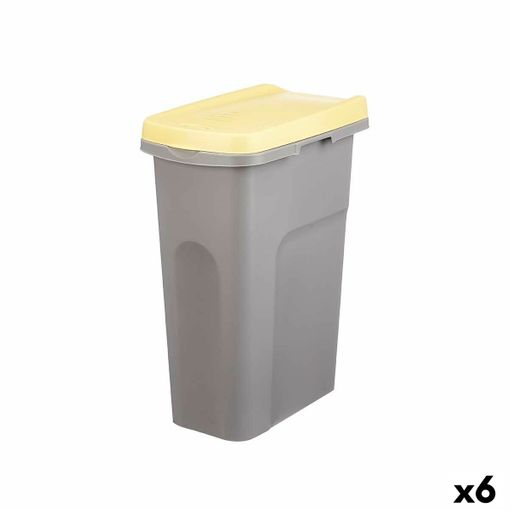 Stefanplast – Cubo de Basura, 50 L, Color Amarillo