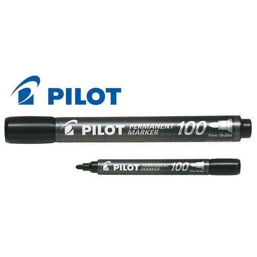 Rotulador Pilot Permanente Negro con Ofertas en Carrefour