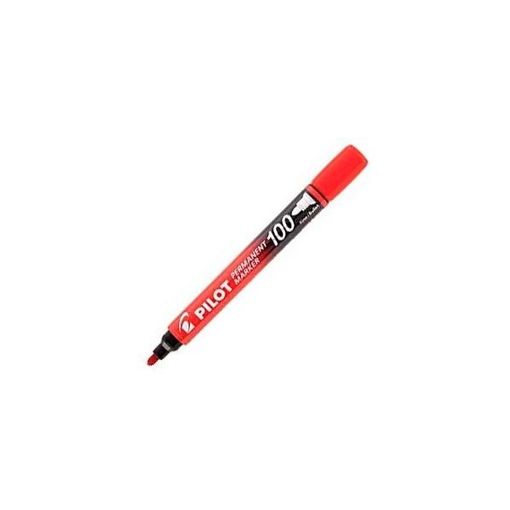 Pilot Rotulador Permanente Sca-100 Rojo -12u- con Ofertas en