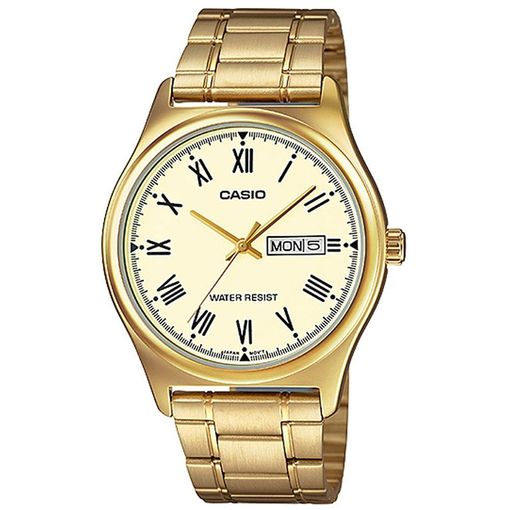 Reloj De Pulsera Casio Ltp-v002 Analógico Para Mujer Color Dorado Correa  Acero Inoxidable Dorado con Ofertas en Carrefour