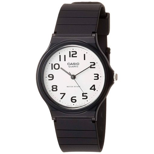 Reloj De Pulsera Casio Mq-24 Analógico Para Hombre Color Blanco Correa  Resina con Ofertas en Carrefour