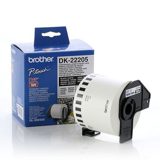 Papel Continuo Para Impresoras Brother Dk22205 Blanco con Ofertas en  Carrefour