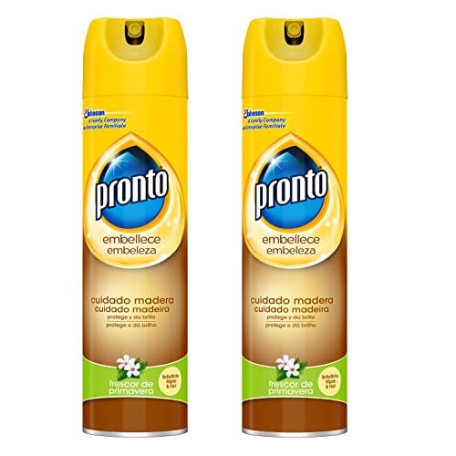 ▷ Chollo Pack x3 Limpiador en aerosol 5-en-1 Pronto Classic Antipolvo y  Abrillantador de 300 ml/ud para muebles por sólo 5,18€ (-40%)