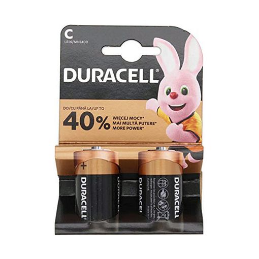 Pilas alcalinas C - Pilas Duracell