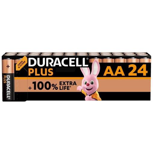 Duracell Plus pilas D (pack de 4) - Alcalinas 1,5 V - 100 % de