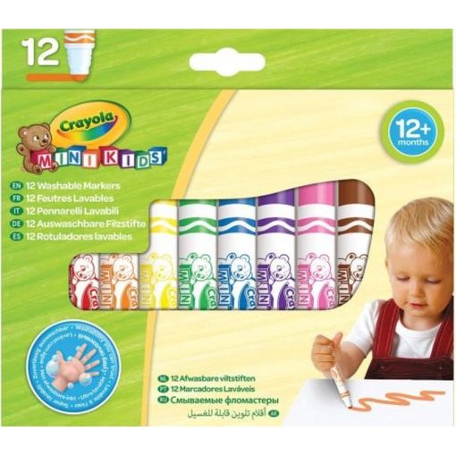 Estuche Mini Rotuladores Lavables CRAYOLA 7 unidades