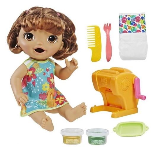 Baby Alive - Super Snacks - Poupon A Functions (cabello Castaño)