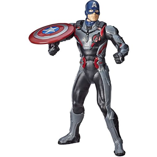 550821 Marvel Avengers Capitán América Lanza El Escudo 30h Cm Sonidos En Inglés