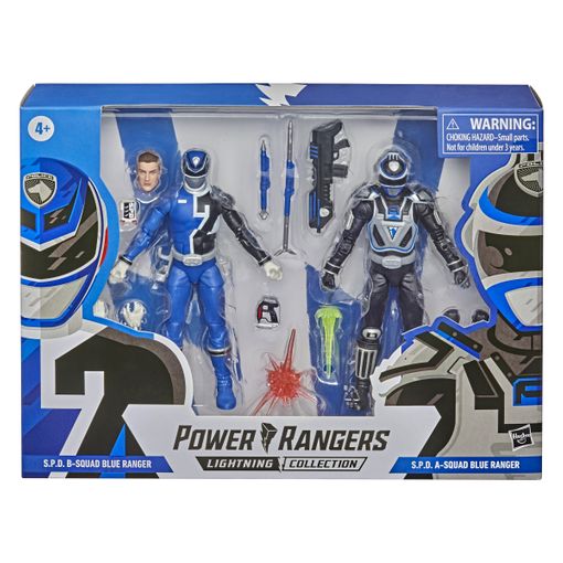 frente aleatorio Guardería Spd Azul Vs Azul B - Figura - Power Rangers Lightning Collection - 4 Años+  con Ofertas en Carrefour | Ofertas Carrefour Online