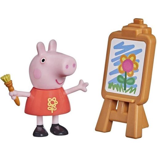 FIGURA PEPPA PIG AMIGOS DIVERTIDOS - PEPPA PIG Y OSO