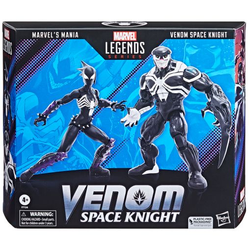 Figura de colección Marvel: Legends Series Symbiote Spider-Man articulado